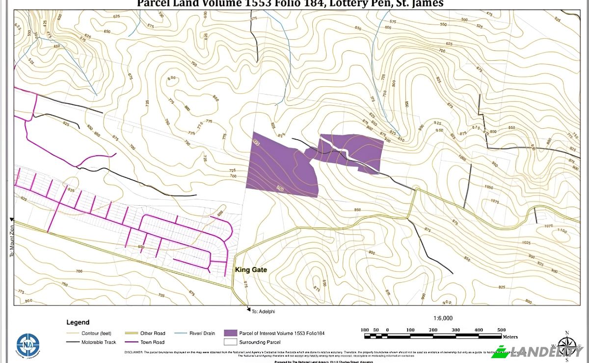 Land Lot for Sale StBrans Burg, St James Parish, Jamaica. Photo 11