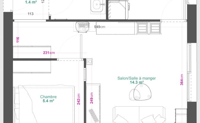 Apartamento à venda 8 Av des Broussailles. foto#7