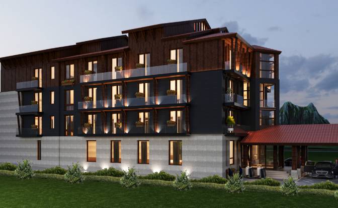 Hotel for Sale 100 Aghmashenebli St, Bakuriani. Photo#18