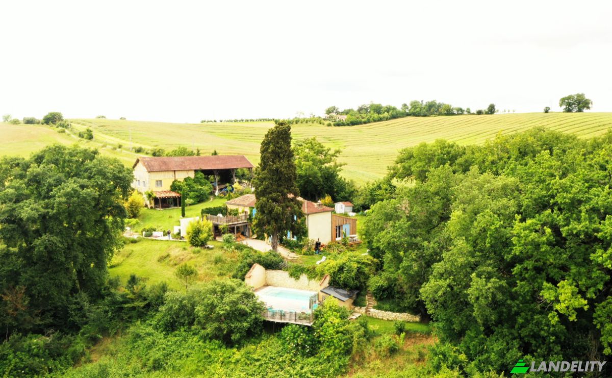 Villa for Sale La Pleche den Bas, 32190 Vic-Fezensac, Vic-Fezensac, Gers, Occitanie, France. Photo 1