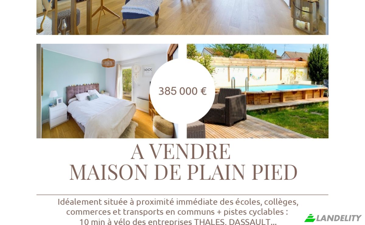 Single Family Home for Sale 14 Rue Jean Goujon, 33160 Saint-Medard-en-Jalles, Saint-Medard-en-Jalles, Gironde, Nouvelle-Aquitaine, France. Photo 1