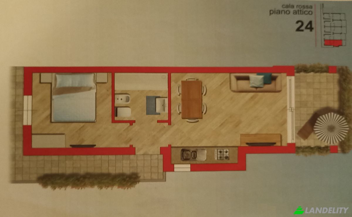 Apartment for Sale Via Tinnari, 07038 Paduledda SS, Paduledda, Province of Sassari, Sardinia, Italy. Photo 12
