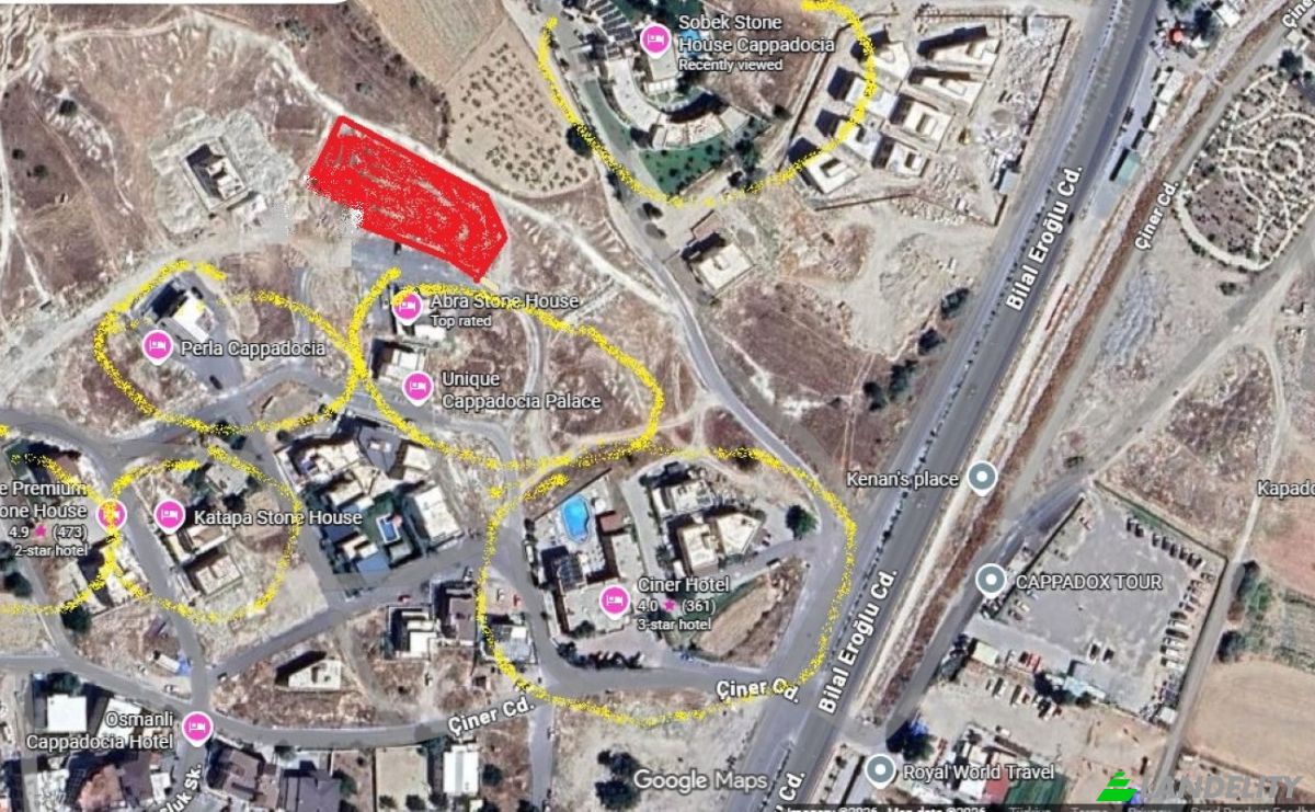 Inversión/Desarrollo en venta Isali, Gaferli, Avcilar, Musluk Sk no 8, 50180 Goreme Nevsehir Merkez Nevsehir, Goreme Nevsehir Merkez Nevsehir, Nevsehir Merkez, Nevsehir, Turkiye. Foto 3