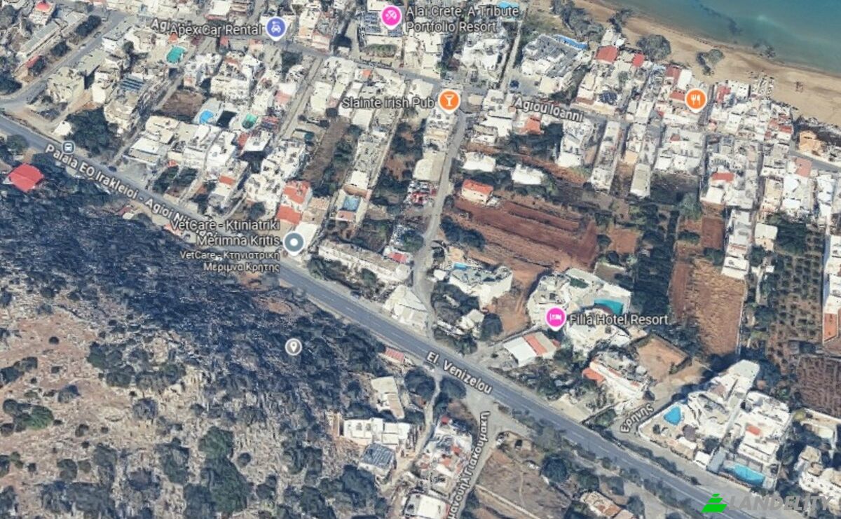 Land Lot for Sale El Venizelou 100, Stalida 700 07, Stalida, Crete, Decentralized Administration of Crete, Greece. Photo 1