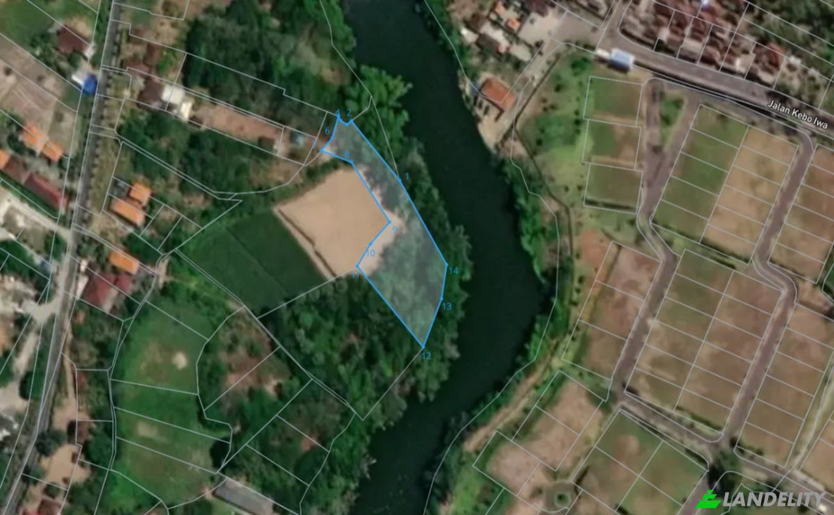 Land Lot for Sale Jl Kebo Iwa, Pangkung Tibah, Kec Kediri, Kabupaten Tabanan, Sudimara, Tabanan Regency, Bali, Indonesia. Photo 11