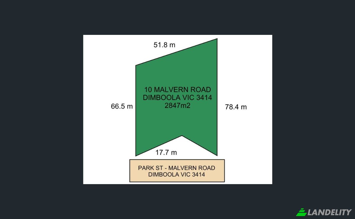 Land Lot for Sale 10 Malvern Rd, Dimboola VIC 3414, Dimboola, Hindmarsh Shire, Victoria, Australia. Photo 1