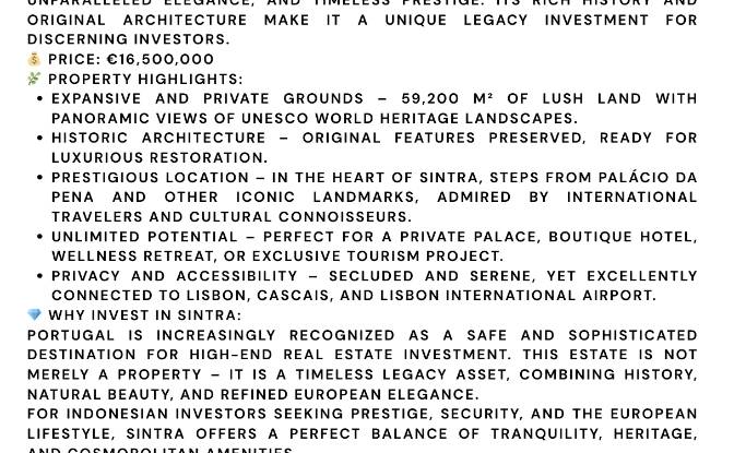 Investing/Development for Sale Praca Dom Fernando. Photo#4 Investing/Development for Sale Praca Dom Fernando. Photo#4