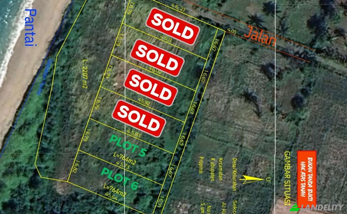 Land Lot for Sale Jalan Tanpa Nama, Ai Kangkung, West Sumbawa Regency, West Nusa Tenggara, Indonesia, Kec Sekongkang, Kabupaten Sumbawa Barat, Nusa Tenggara Bar 84457. Photo 17