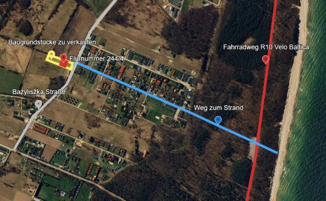 Land Lot for Sale - Rusinowo, Poland