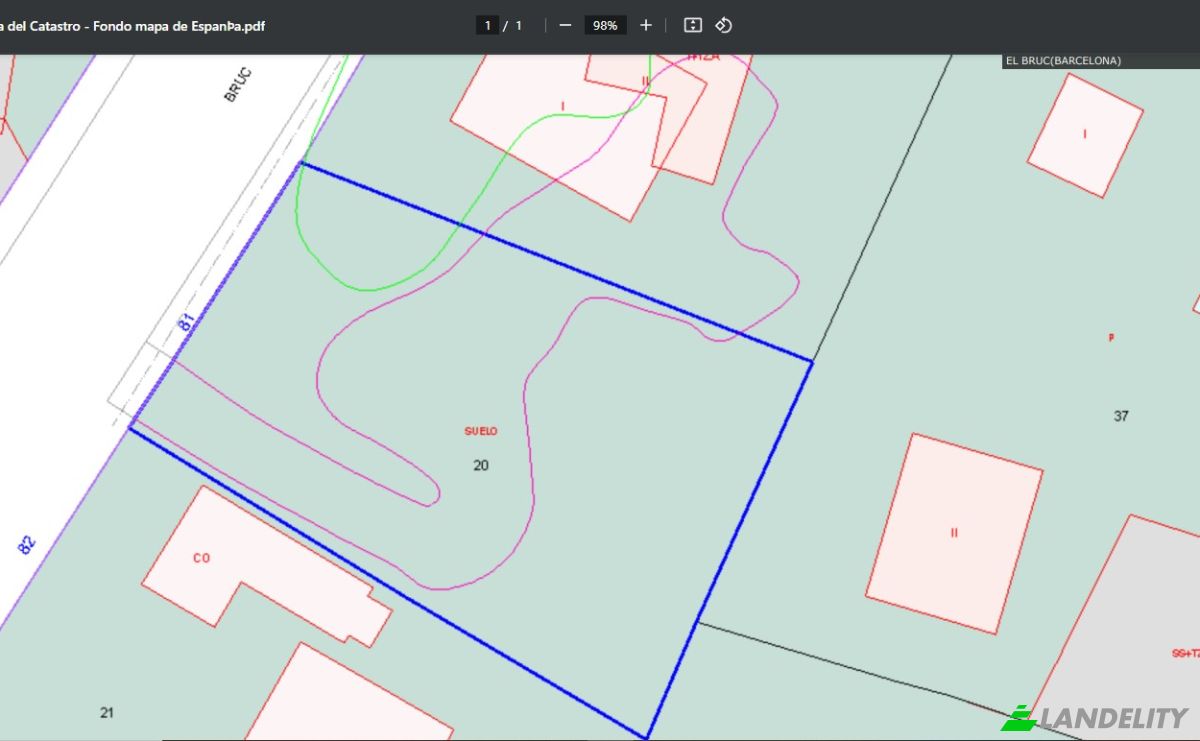 Land Lot for Sale Carrer Bruc, Montserrat Parc, Barcelona, Catalonia, Spain. Photo 5