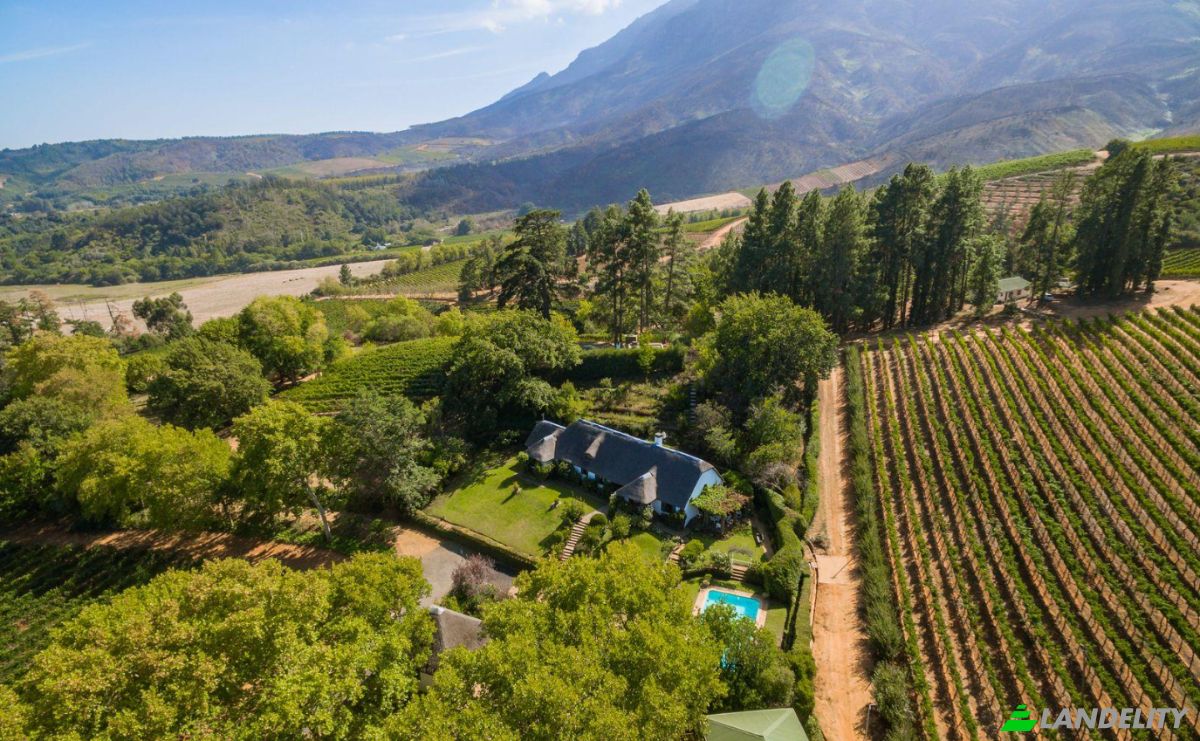 Farm/Ranch for Sale Rustenberg Rd, Stellenbosch, Cape Winelands District Municipality, Western Cape, South Africa. Photo 1