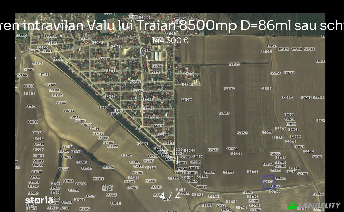 Investing/Development for Sale Drum Fara Nume, 907300, Valu lui Traian, Constanta, Romania. Photo 4