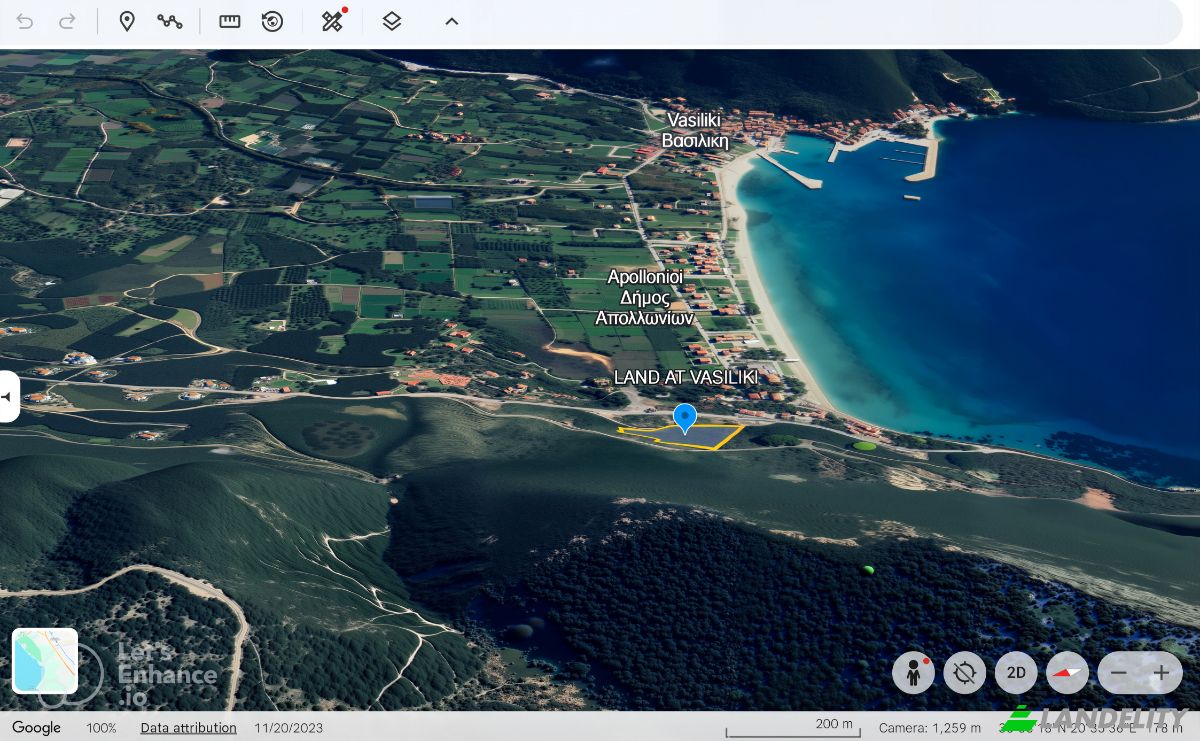 Działka na sprzedaż Griechenland, Ponti Agiou Petrou 310 82, Ponti, Ionian Islands, Decentralized Administration of Peloponnese, Western Greece and the Ionian, Greece. Zdjęcie 2