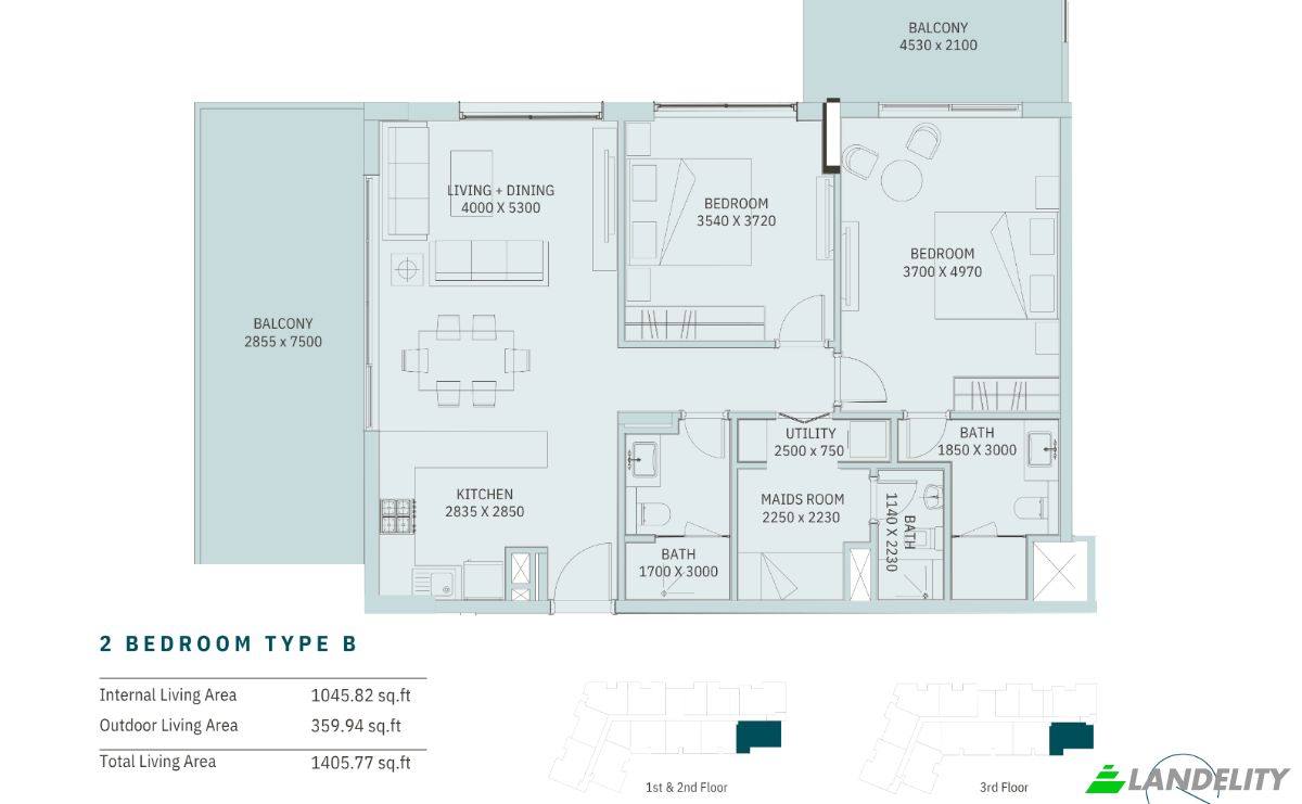 Apartment for Sale Wadi alsafa 3, Majan, Dubai, Wadi Al Safa 3, United Arab Emirates. Photo 12