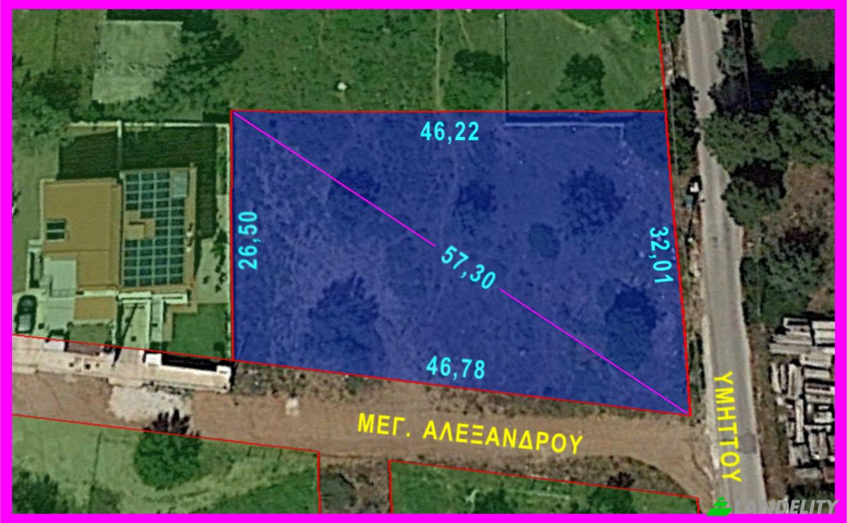 Land Lot for Sale Meg Alexandrou 29B, Peania 190 02, Paiania, Attica, Decentralized Administration of Attica, Greece. Photo 2