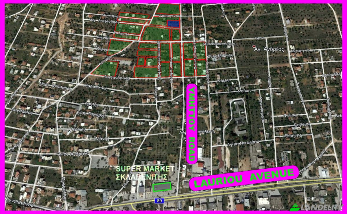 Land Lot for Sale Meg Alexandrou 29B, Peania 190 02, Paiania, Attica, Decentralized Administration of Attica, Greece. Photo 12