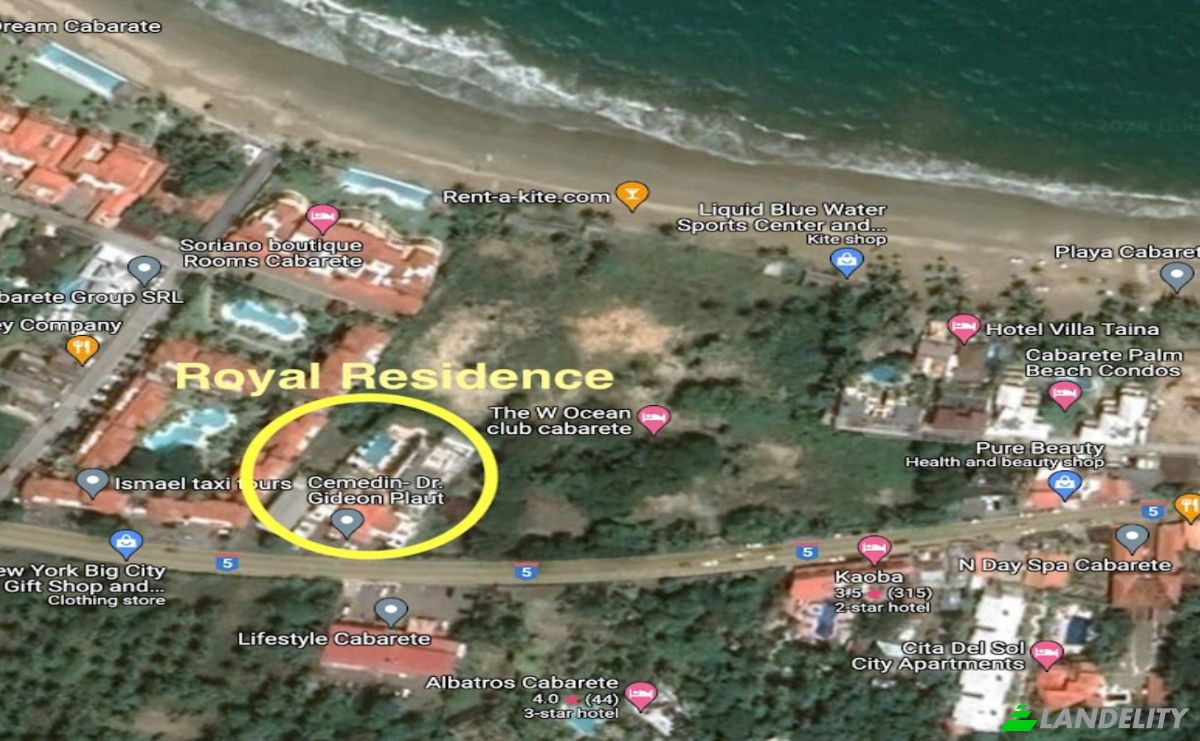 Condo for Sale Royal Residence, Carretera Principal, Cabarete 57000, Cabarete, Sosua, Puerto Plata Province, Dominican Republic. Photo 2