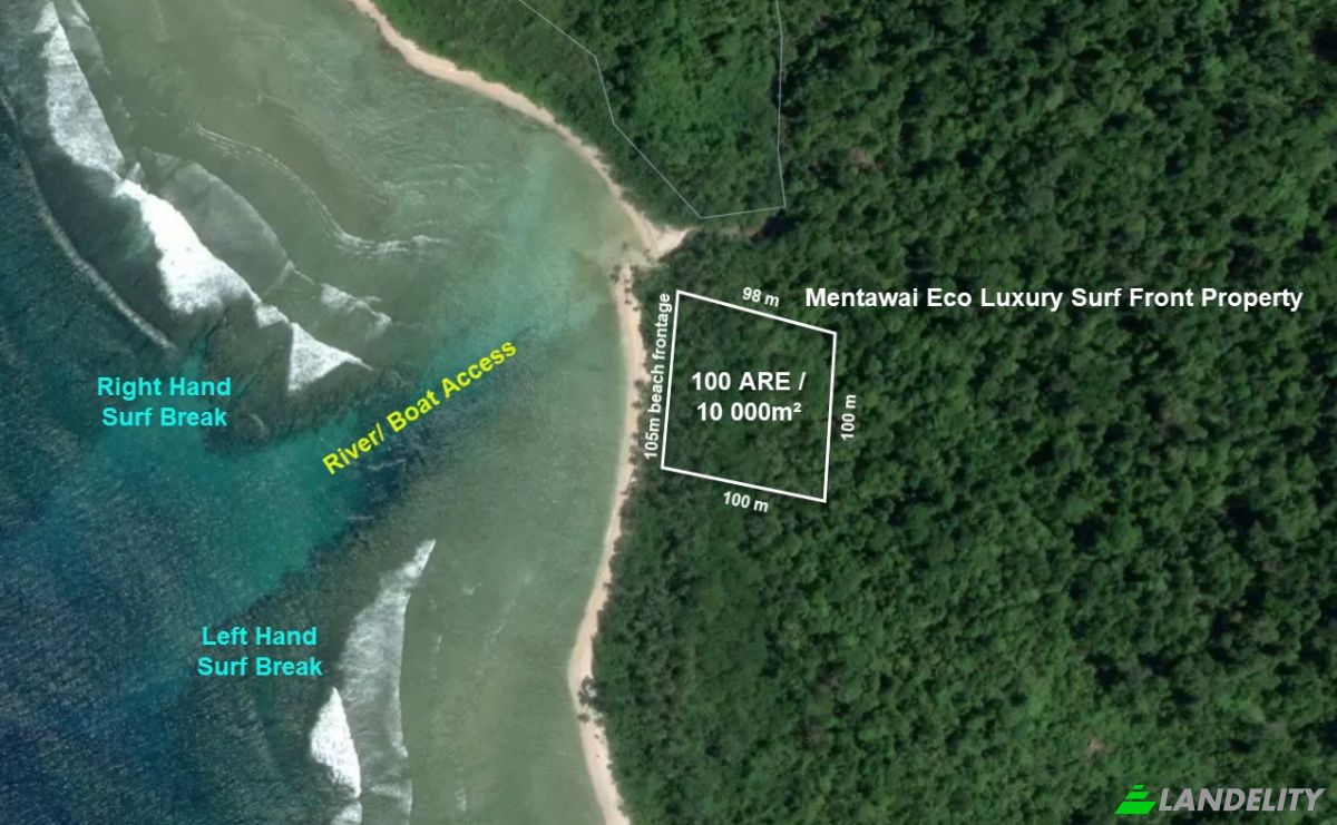 Island for Sale Jalan Tanpa Nama, Betumonga, Mentawai Islands Regency, West Sumatra, Indonesia, Sipora Utara, Kabupaten Kepulauan Mentawai, Sumatera Barat 25932. Photo 14