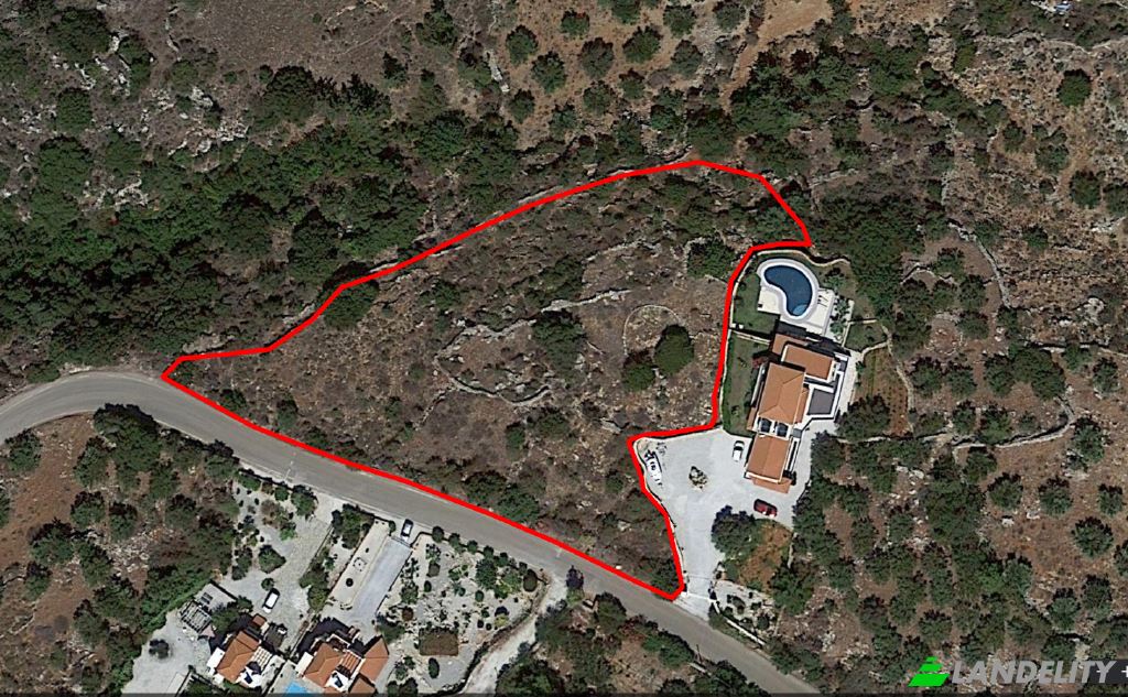 Lot de terrain à vendre dos xoris onomasia, Apokoronos, Vamos Chania, Crete, Decentralized Administration of Crete, Greece. Photo 2