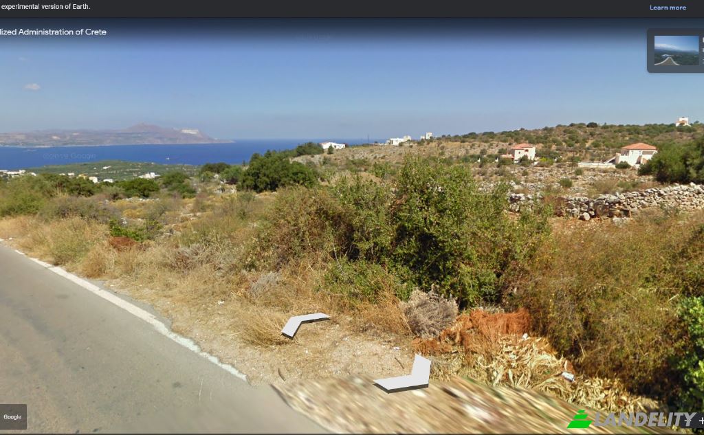 Lot de terrain à vendre dos xoris onomasia, Apokoronos, Vamos Chania, Crete, Decentralized Administration of Crete, Greece. Photo 1