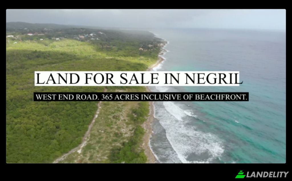 Land Lot for Sale End Rd, West End, Westmoreland Parish, Jamaica. Photo 1