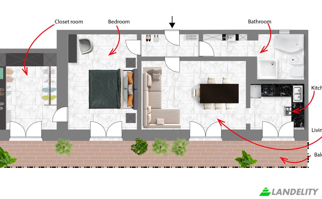 Apartment for Sale Via Repubblica Romana, 22100 Como CO, Como, Province of Como, Lombardy, Italy. Photo 2