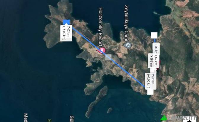 Grondperceel Te koop Kiyikislacik, Milas, Mugla. Foto#7