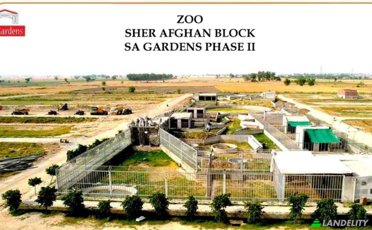 Działka na sprzedaż 121 SA Gardens Rd, Sher Afzal Block Kala Shah Kaku, Kala Shah Kaku, Sheikhupura, Punjab, Pakistan. Zdjęcie 3