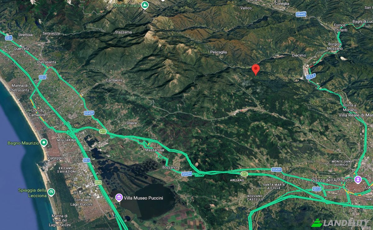 Land Lot for Sale Strada Senza Nome, Provincia di Lucca, Pescaglia, Province of Lucca, Tuscany, Italy. Photo 2