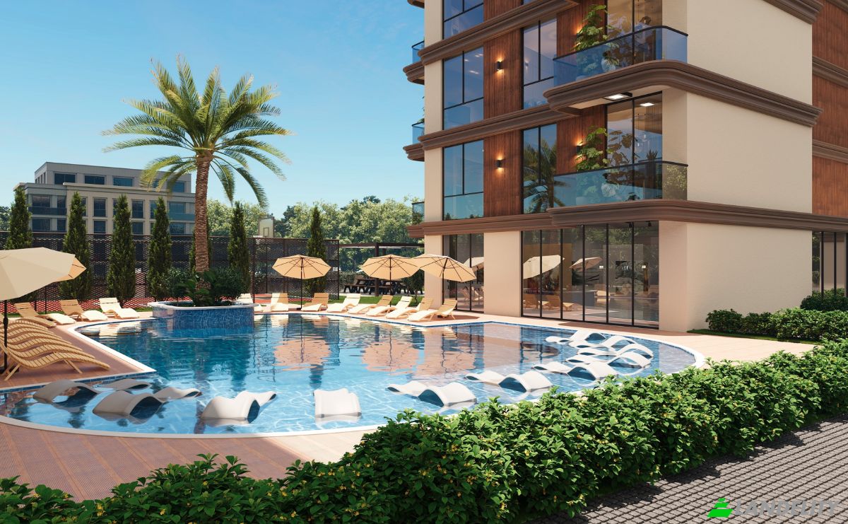 Apartment for Sale Dinek, Sht Cemal Topatas Sk No:4, 07400 Alanya Antalya, Alanya, Antalya, Turkiye. Photo 2