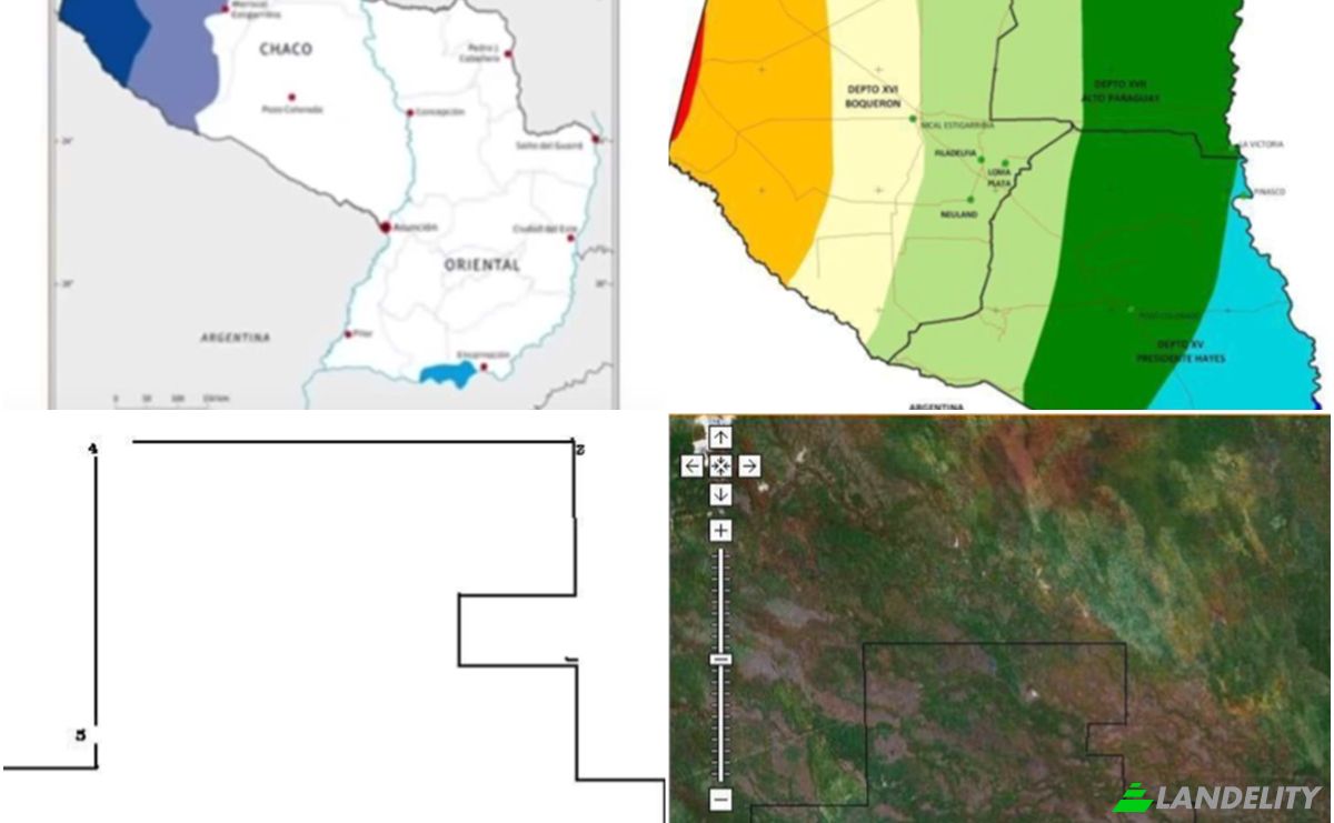 Investimento/Desenvolvimento à venda 170103 Zona Corralito, Zona Corralito, Fuerte Olimpo, Alto Paraguay Department, Paraguay. foto 7