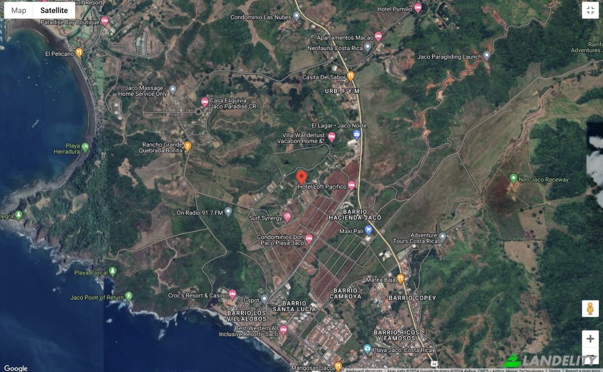 Lote de terreno à venda Calle Boulevard, Provincia de Puntarenas, Garabito, Puntarenas Province, Costa Rica, Jaco. foto 6