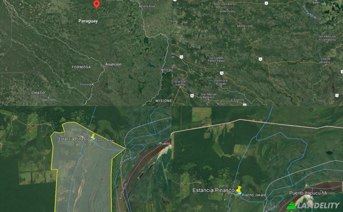 Inwestycje/Rozwój na sprzedaż Zona Ceibo, 150305, Com Indig Riacho San Carlos-Mbokajaty, Puerto Pinasco, Presidente Hayes Department, Paraguay. Zdjęcie 1