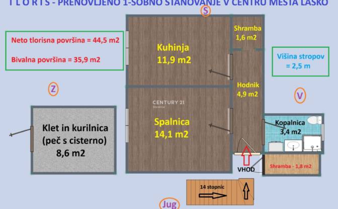 Apartment for Sale Trubarjeva ulica 23, 3270 Lasko. Photo#5