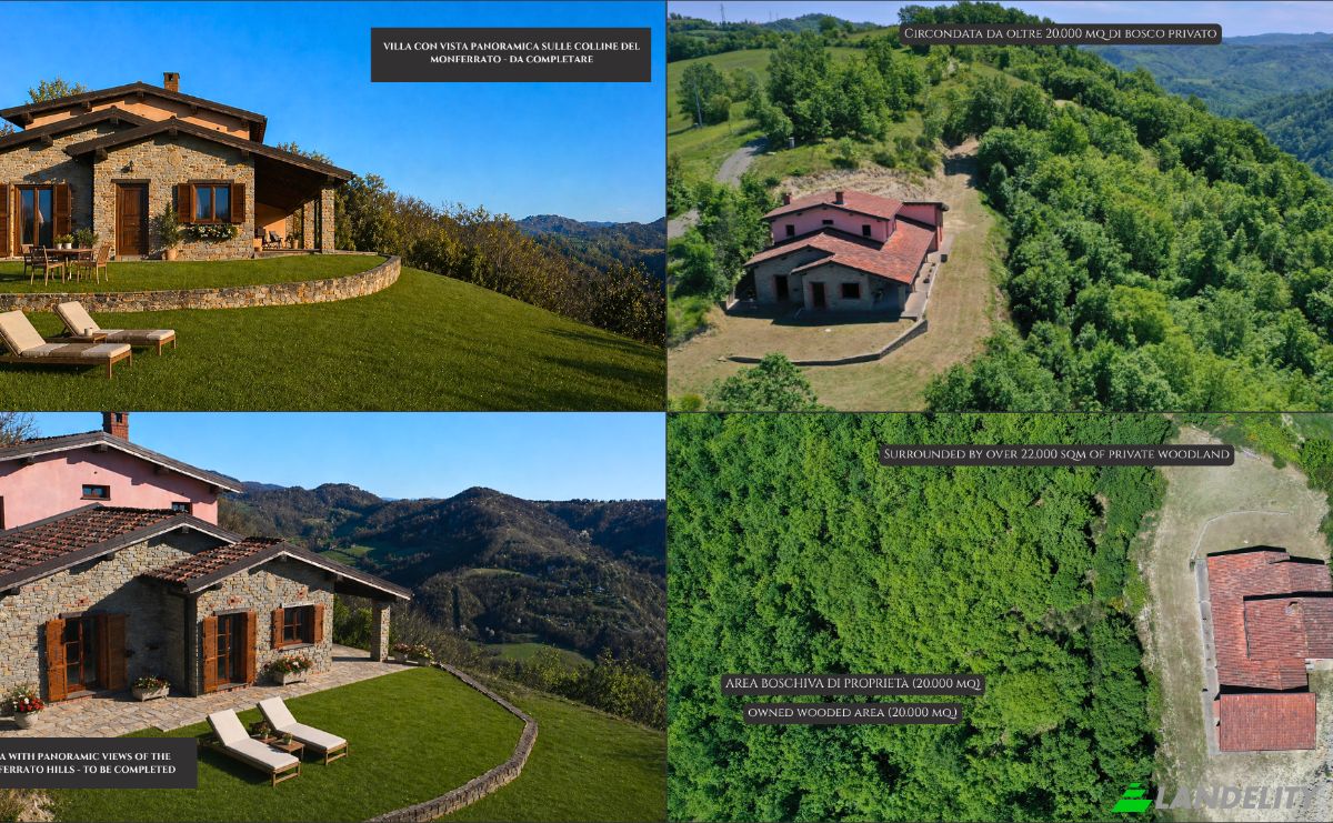 Villa Te koop Localita Piccinai, 15010 Melazzo AL, Melazzo, Province of Alessandria, Piedmont, Italy. Foto 1