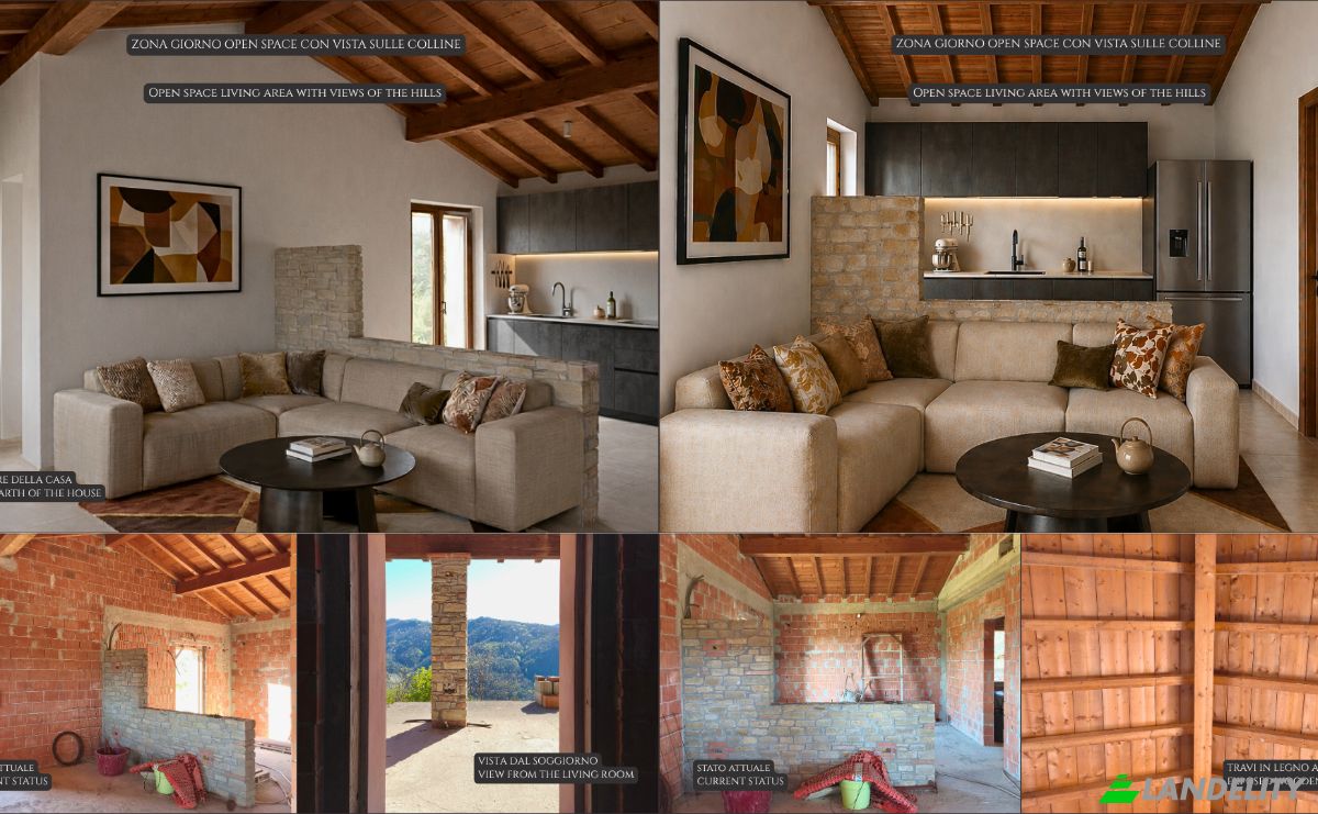 Villa Te koop Localita Piccinai, 15010 Melazzo AL, Melazzo, Province of Alessandria, Piedmont, Italy. Foto 3