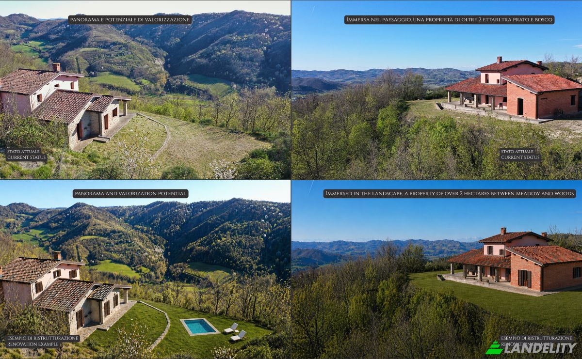 Villa Te koop Localita Piccinai, 15010 Melazzo AL, Melazzo, Province of Alessandria, Piedmont, Italy. Foto 5