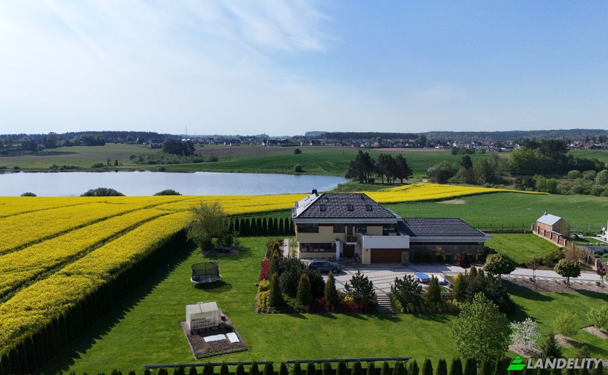 Mansion for Sale Jeziorna 6, 83-307 KieLpino, KieLpino, Kartuzy County, Pomeranian Voivodeship, Poland. Photo 3