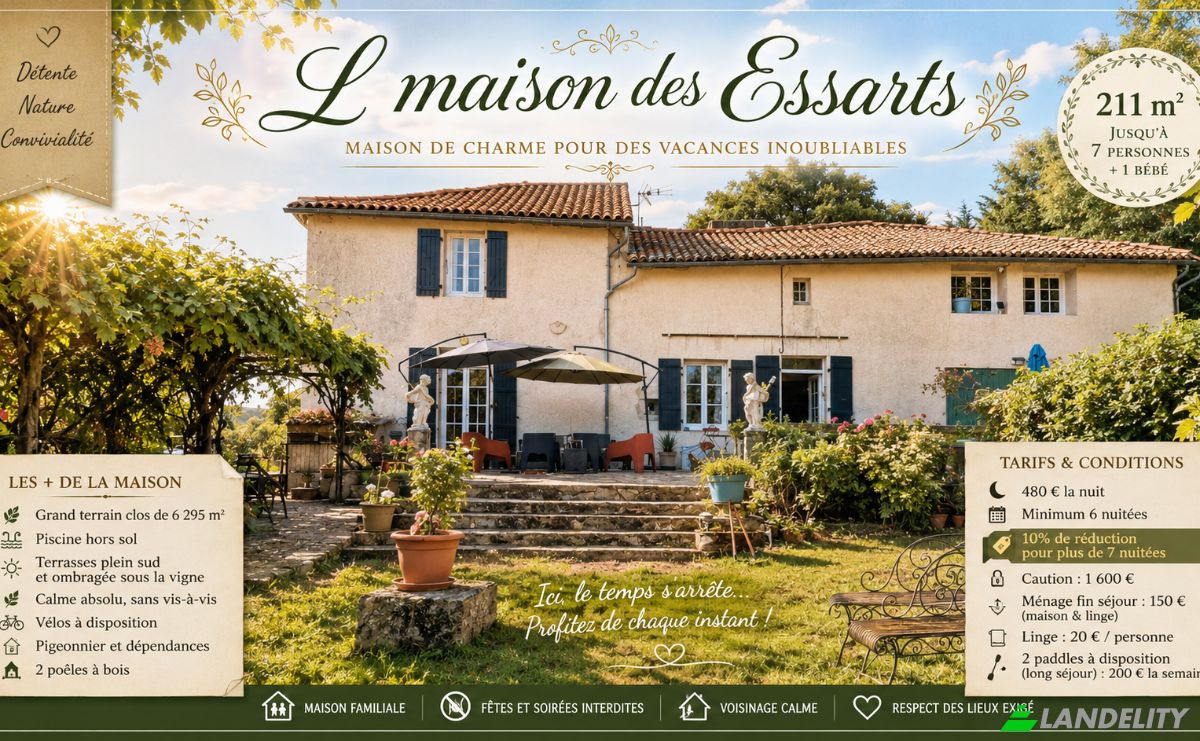 Single Family Home for Sale 1 Rte des Essarts, 79220 Cours, Cours, Deux-Sevres, Nouvelle-Aquitaine, France. Photo 25