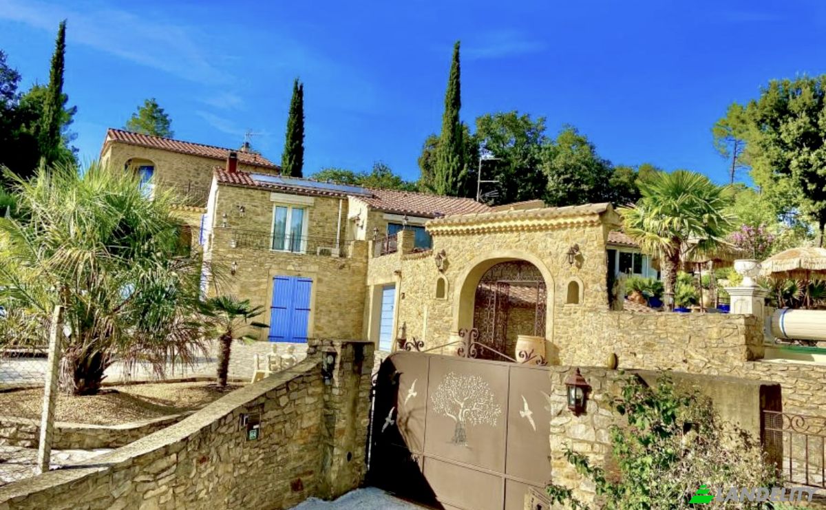 Single Family Home for Sale 854 Chem du Bois Pascal, 30130 Saint-Alexandre, Saint-Alexandre, Gard, Occitanie, France. Photo 1
