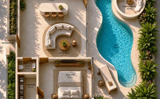 Villa for Sale Kutuh, Badung Regency, Bali. Photo#1