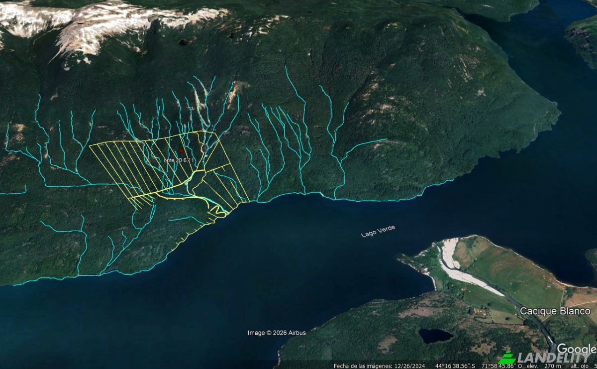 Land Lot for Sale Lago Verde, Cacique Blanco, Coyhaique Province, Aysen, Chile. Photo 11