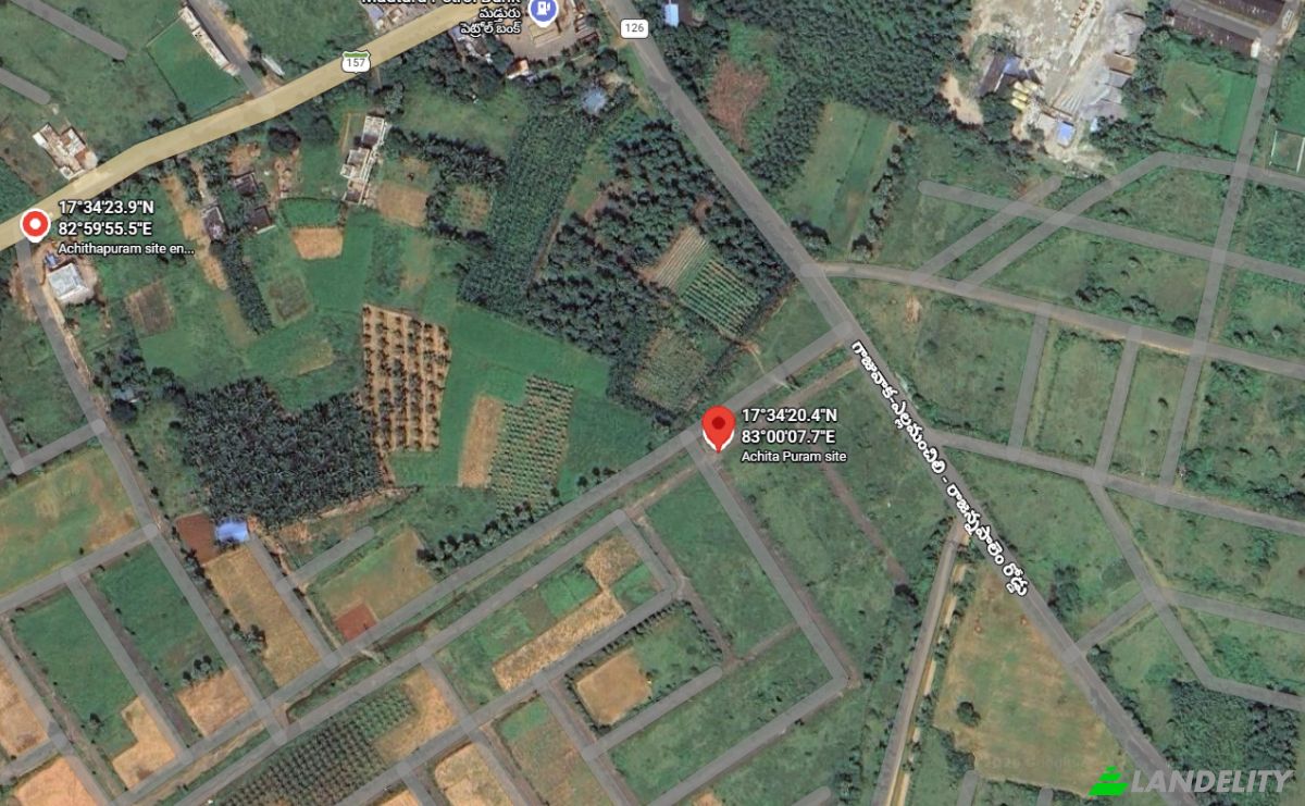 Land Lot for Sale Maduthuru Rd, Chimalapalli, Anakapalli, Andhra Pradesh, India, Andhra Pradesh 531033. Photo 1