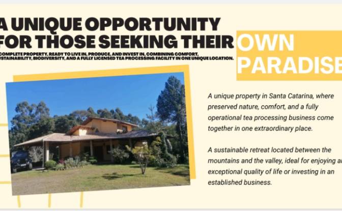 Investing/Development for Sale - Petrolandia, Brazil