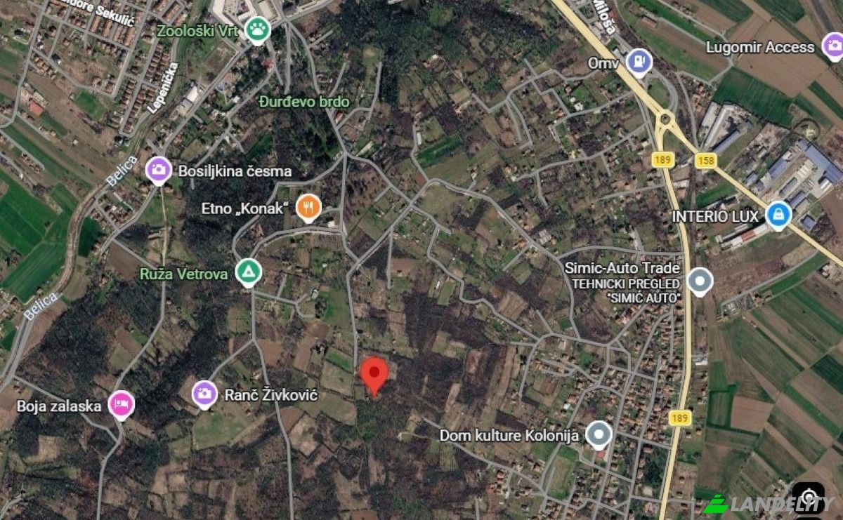 Land Lot for Sale Jagodina, Pomoravlje District, Serbia. Photo 1