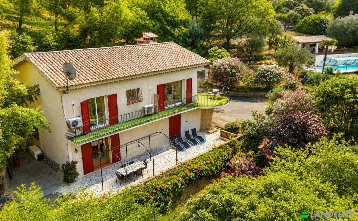 Single Family Home for Sale 2502 Bis Rte des Valettes, 06140 Tourrettes-sur-Loup, Tourrettes-sur-Loup, Alpes-Maritimes, Provence-Alpes-Cote dAzur, France. Photo 1