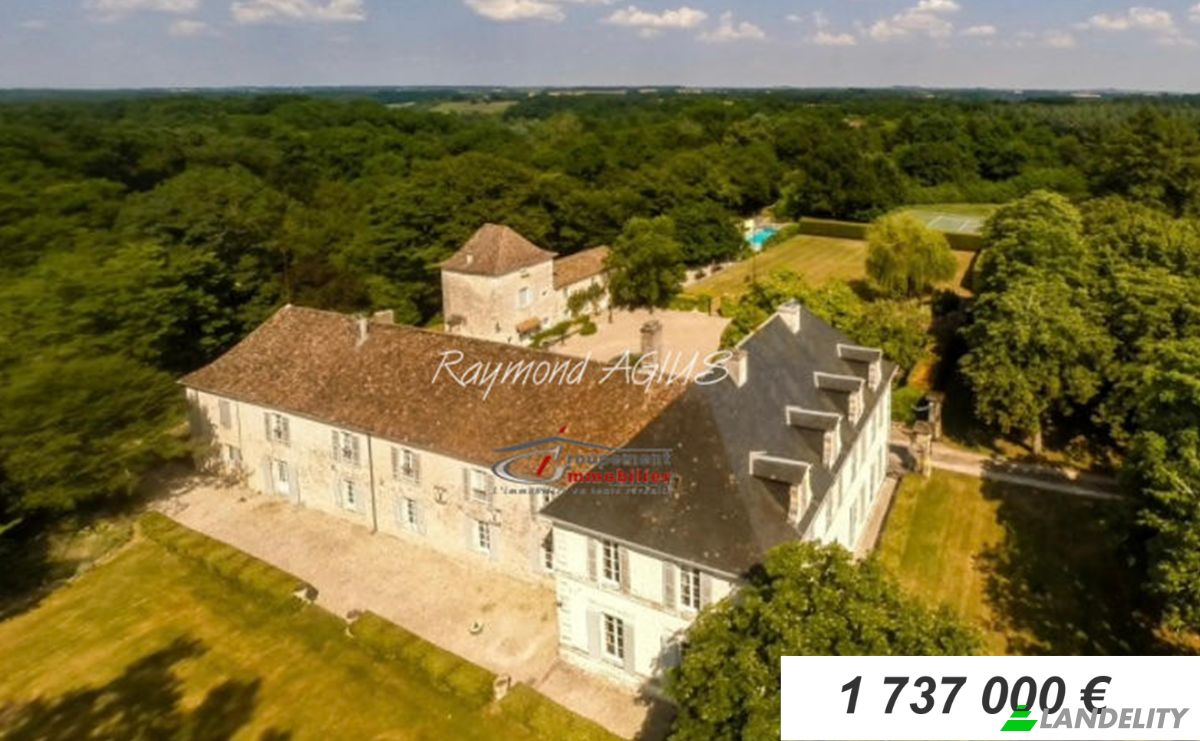 Castle for Sale 6 Rue des Mesanges, 24100 Bergerac, Bergerac, Dordogne, Nouvelle-Aquitaine, France. Photo 1