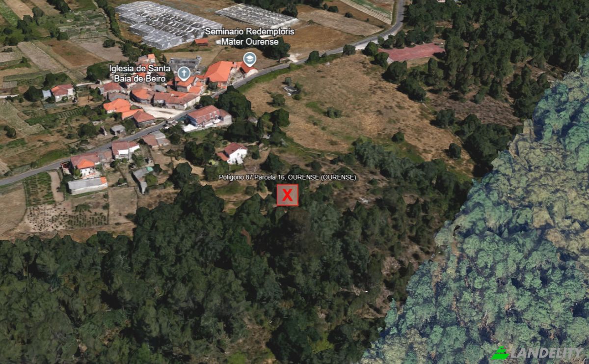 Land Lot for Sale Estrada Castro Cabeanca, Beiro, Ourense, Province of Ourense, Galicia, Spain. Photo 3