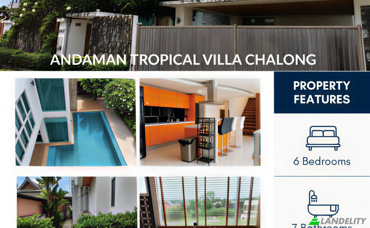 Eengezinswoning Te koop Chalong, Mueang Phuket District, Phuket, Thailand, Phuket 83000. Foto 1