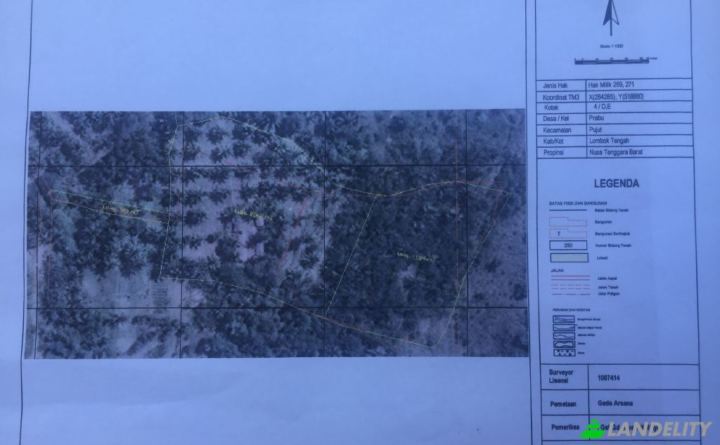 Lote de terreno à venda Sengkol, Central Lombok Regency, West Nusa Tenggara, Indonesia, Pujut, West Nusa Tenggara 83573. foto 4